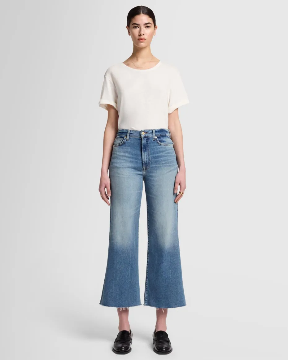 Luxe Vintage Ultra High Rise Cropped Jo in Panorama