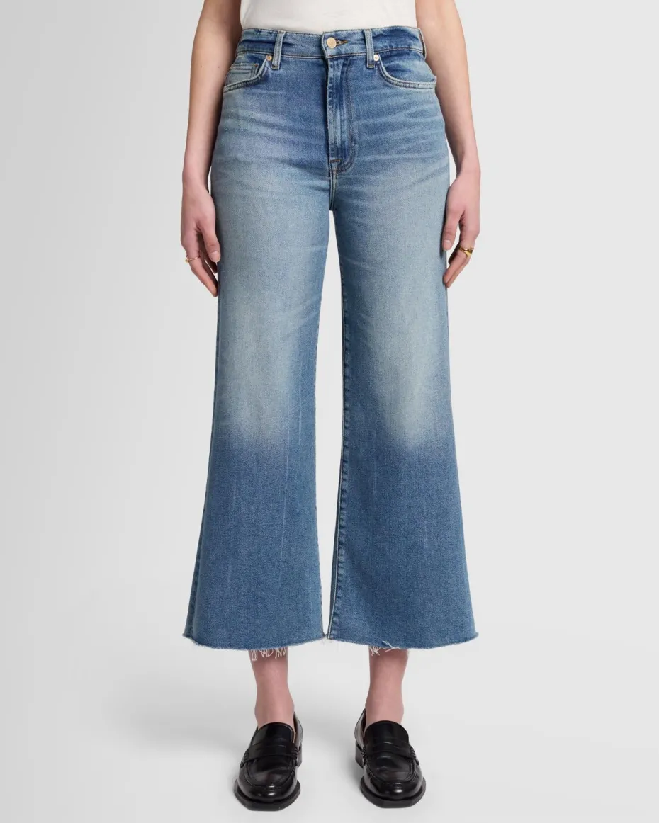 Luxe Vintage Ultra High Rise Cropped Jo in Panorama