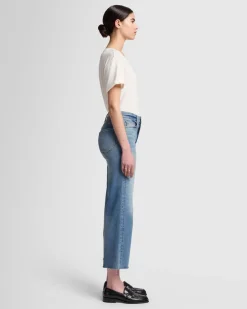 Luxe Vintage Ultra High Rise Cropped Jo in Panorama
