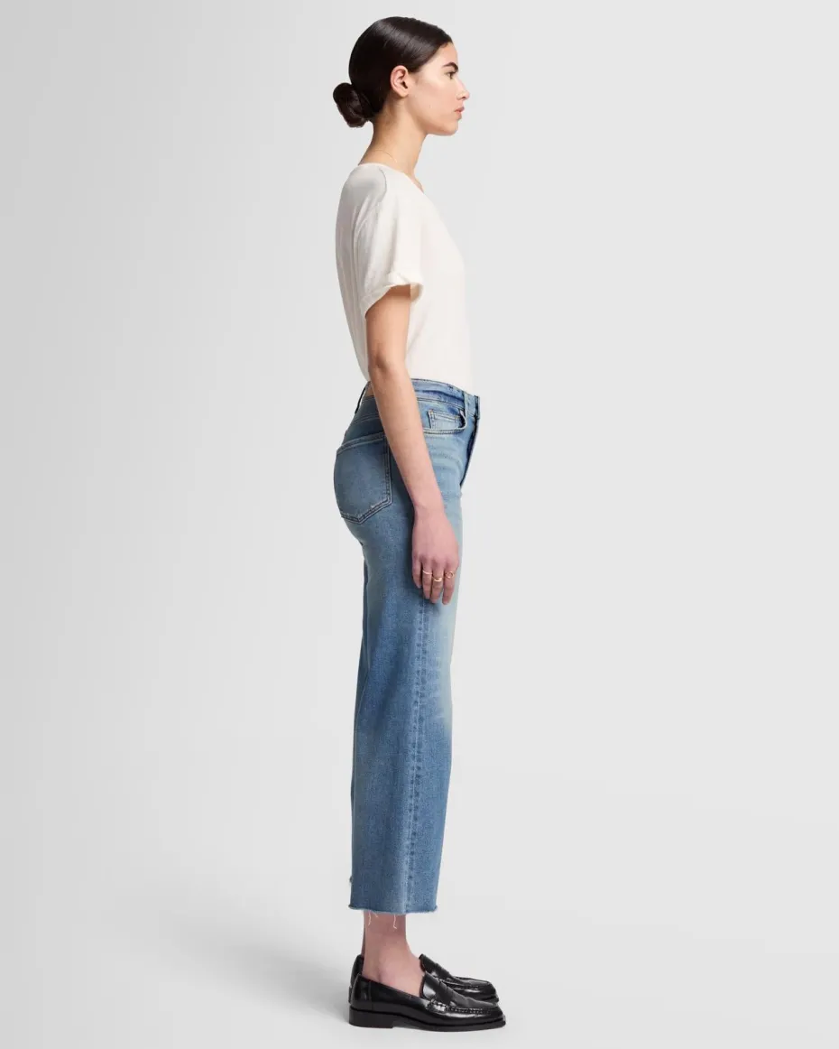 Luxe Vintage Ultra High Rise Cropped Jo in Panorama