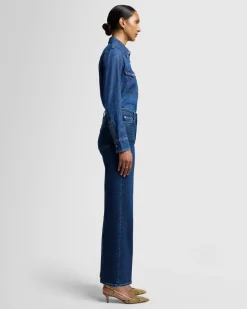 Luxe Vintage Ultra High Rise Jo in Paradise Cove