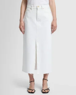 MANKIND Kellie Skirt in Vintage White