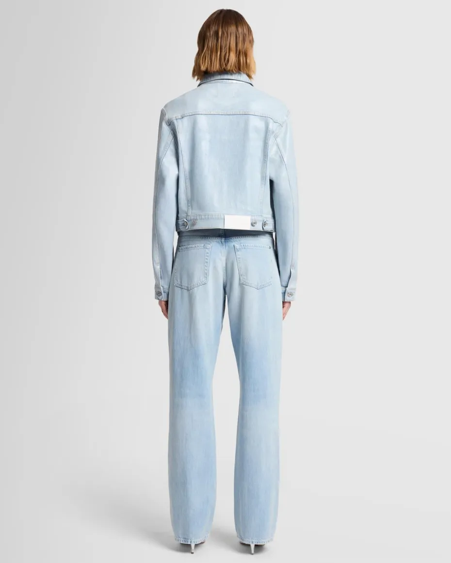 MANKIND Nellie Trucker Jacket in Sunshine