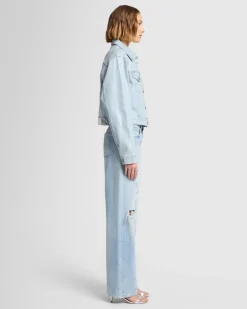 MANKIND Nellie Trucker Jacket in Sunshine