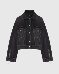 MANKIND Oli Cropped Trucker in Hustle