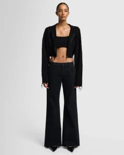 MANKIND Spencer Flare in Rinsed Black