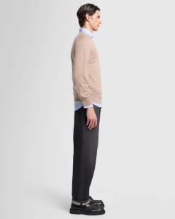 Merino Crewneck in Black