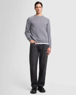 Merino Crewneck in Black