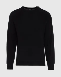 Merino Crewneck in Black