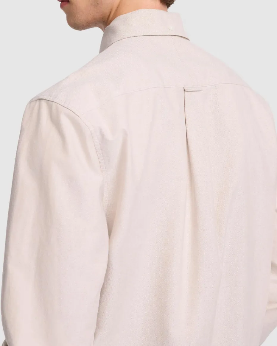 Oxford Button Down Shirt in White