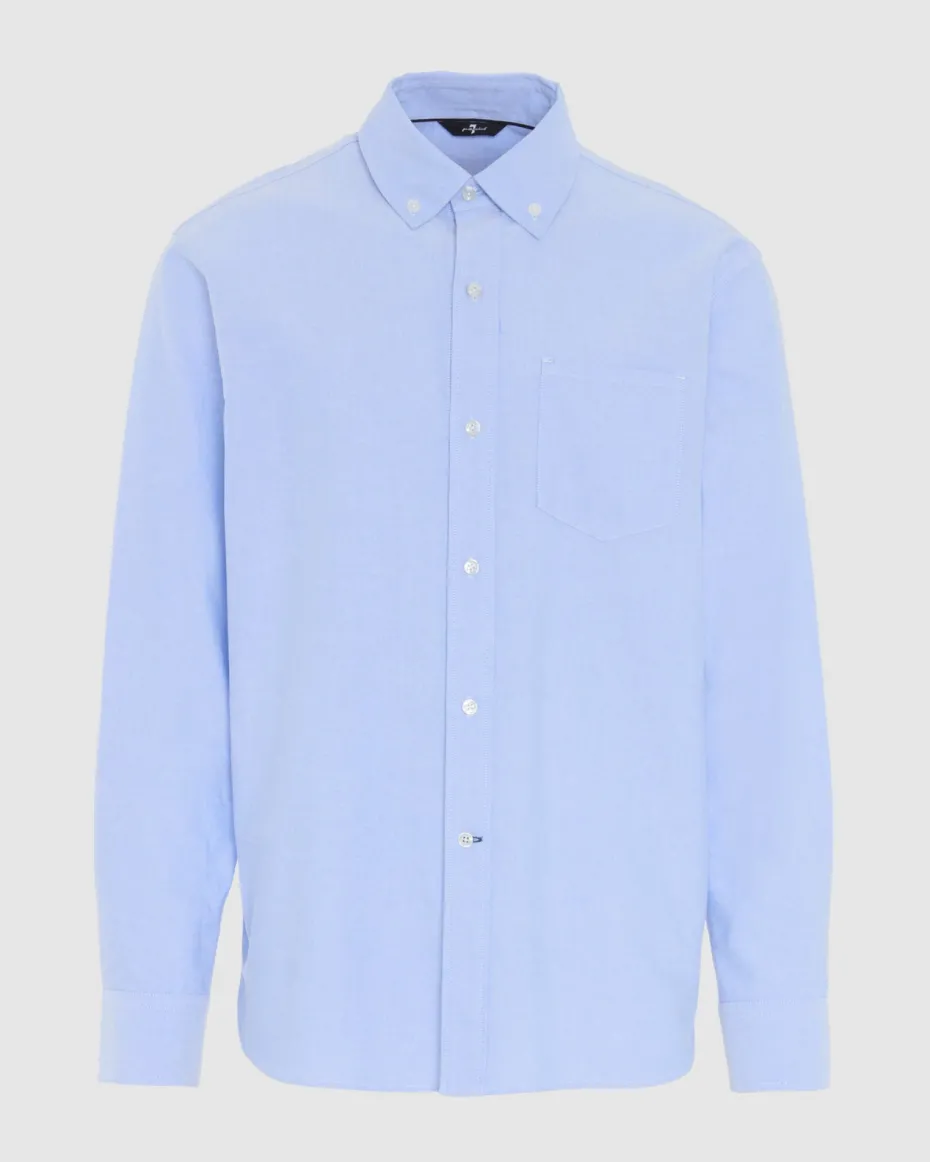 Oxford Button Down Shirt in White