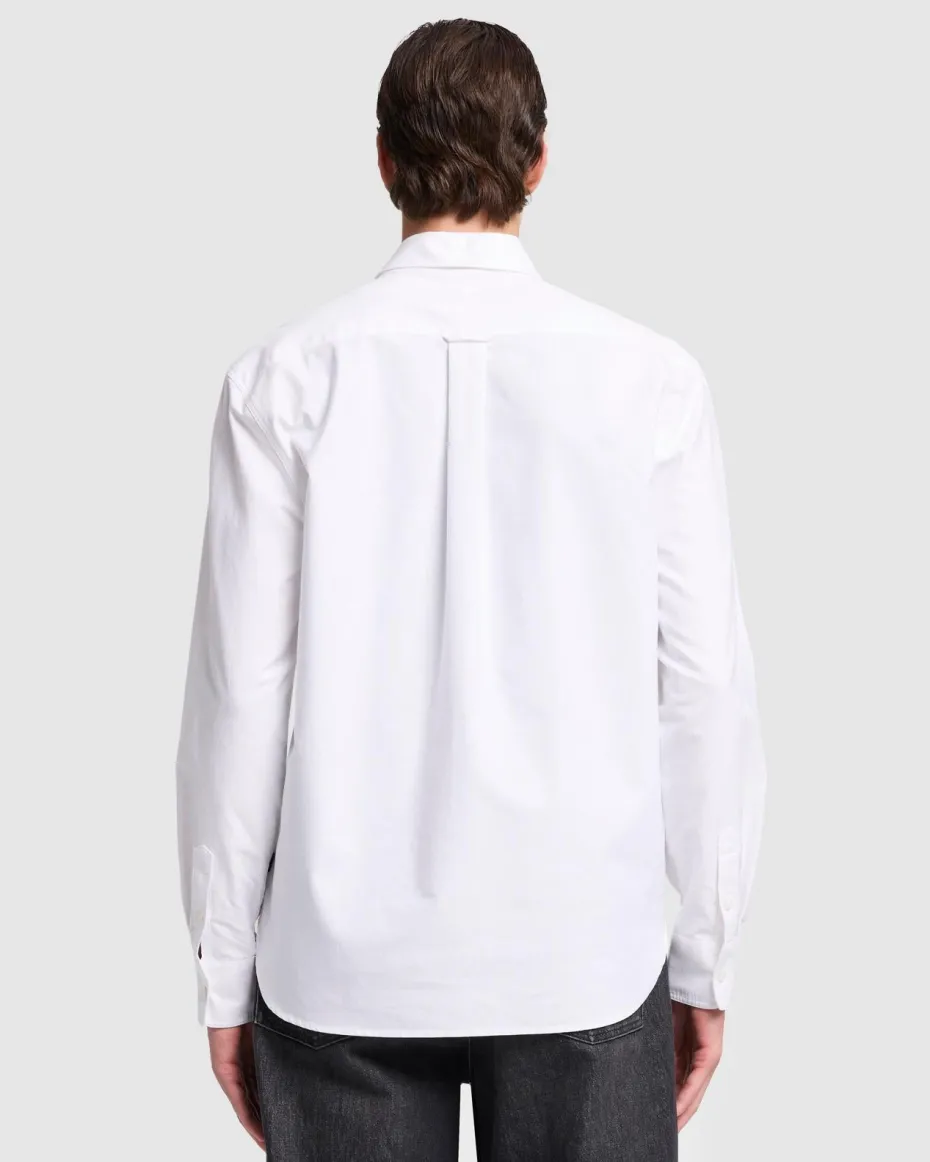 Oxford Button Down Shirt in White