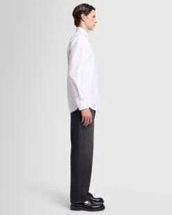 Oxford Button Down Shirt in White