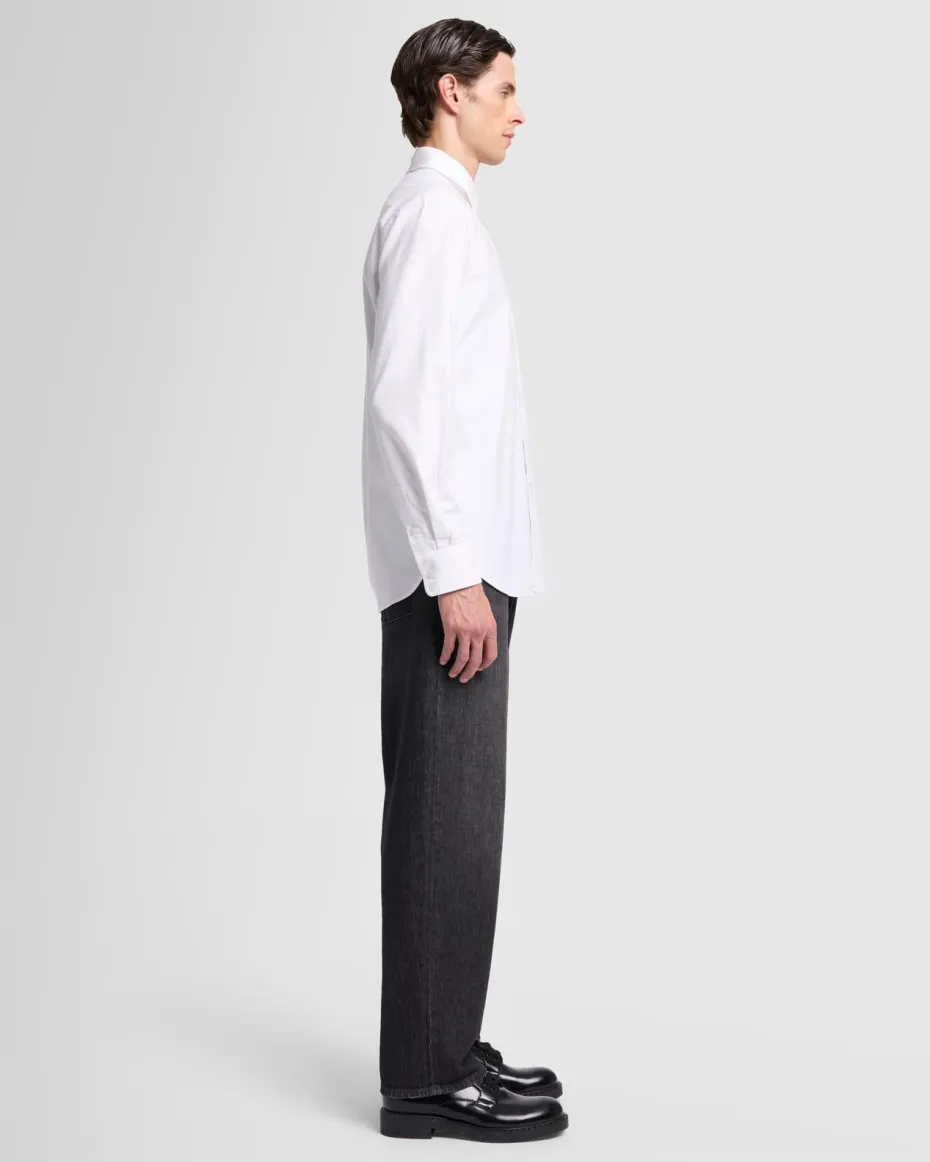 Oxford Button Down Shirt in White