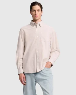 Oxford Button Down Shirt in White