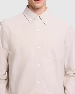 Oxford Button Down Shirt in White