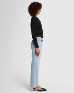 Ribbed Cardigan in Inkwell