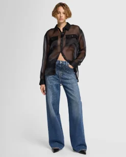 Scout Embellished Oversized Straight in Candy