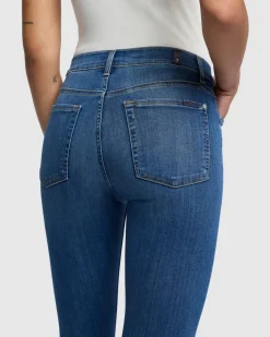 Slim Illusion High Waist Ankle Skinny in Love Story