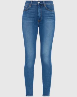 Slim Illusion High Waist Ankle Skinny in Love Story