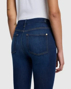 Slim Illusion High Waist Ankle Skinny in Tried and True