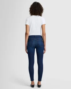Slim Illusion High Waist Ankle Skinny in Tried and True