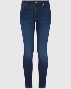 Slim Illusion High Waist Ankle Skinny in Tried and True
