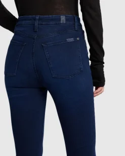 Slim Illusion High Waist Skinny in Twilight Blue