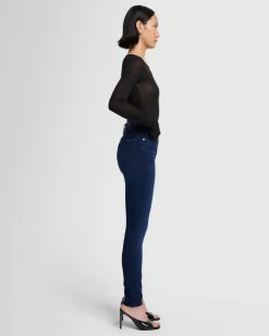 Slim Illusion High Waist Skinny in Twilight Blue