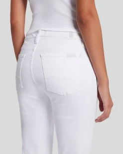 Slim Illusion Kimmie Straight in Luxe White