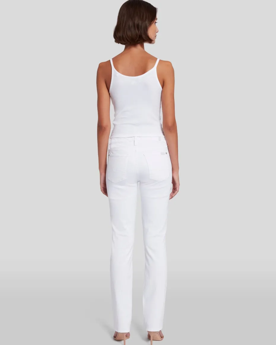 Slim Illusion Kimmie Straight in Luxe White