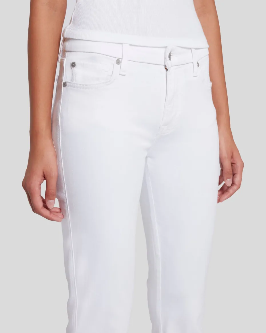 Slim Illusion Kimmie Straight in Luxe White