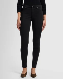 Slim Illusion Luxe High Waist Skinny in Black