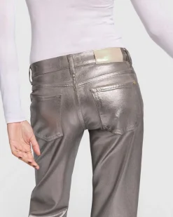Spencer in Coated Champagne