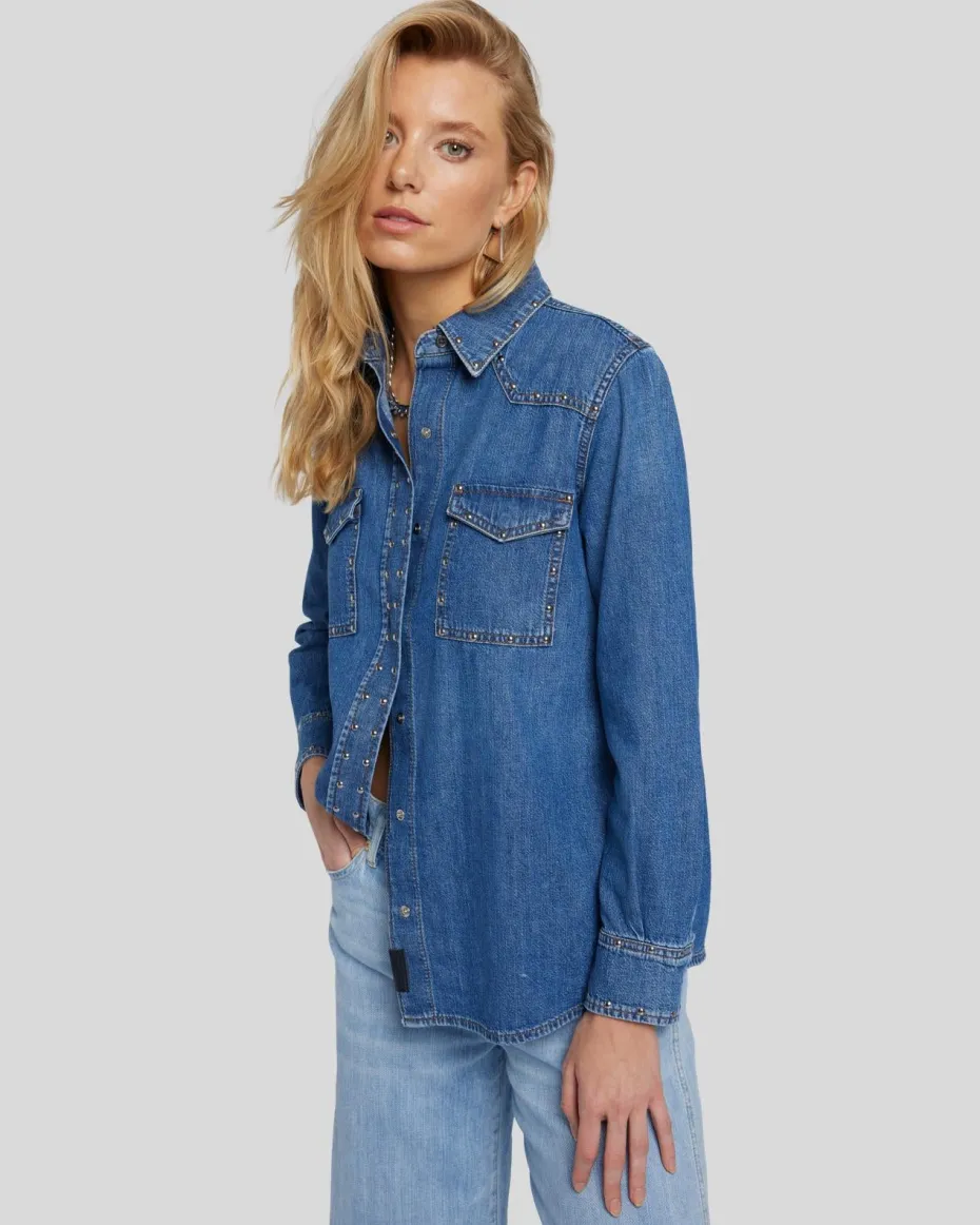 Studded Emilia Shirt in Jukebox