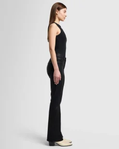 Tailorless Coated Bootcut in Black