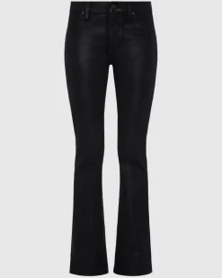 Tailorless Coated Bootcut in Black