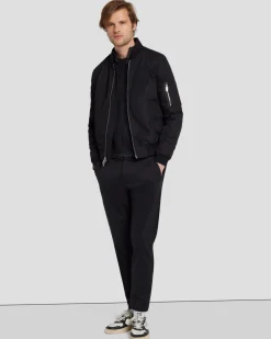 Tech Bomber Jacket in Army
