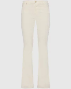 Velvet High Waist Ali in Eggshell