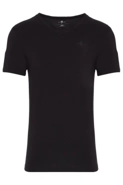 V-Neck Tee 2 Pack in Black