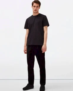 Warm Twill Jogger Chino in Black