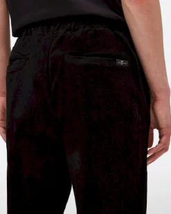 Warm Twill Jogger Chino in Black