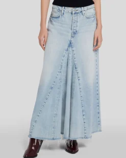 Western Maxi Skirt in Pricila